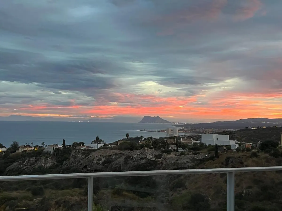 Penthouse With Stunning View And Rooftop Terrace Manilva Apartment